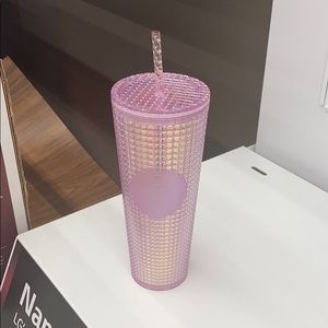 Starbucks 2020 Disco Ball pink Tumbler